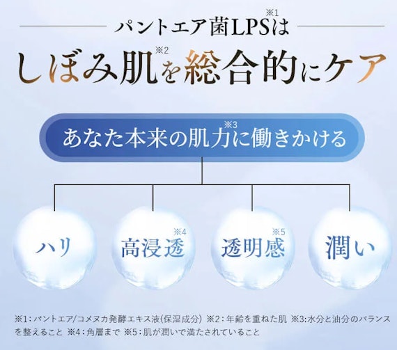 しぼみ肌を総合的にケア　本来の肌力に働きかける