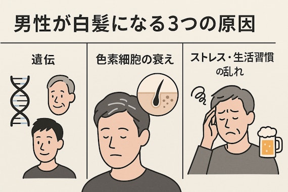 白髪染め