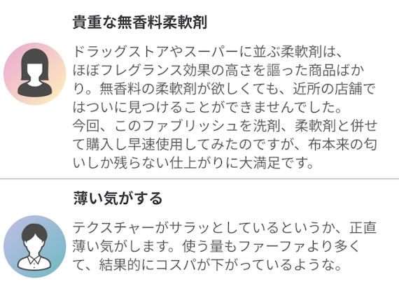 fabrush口コミ