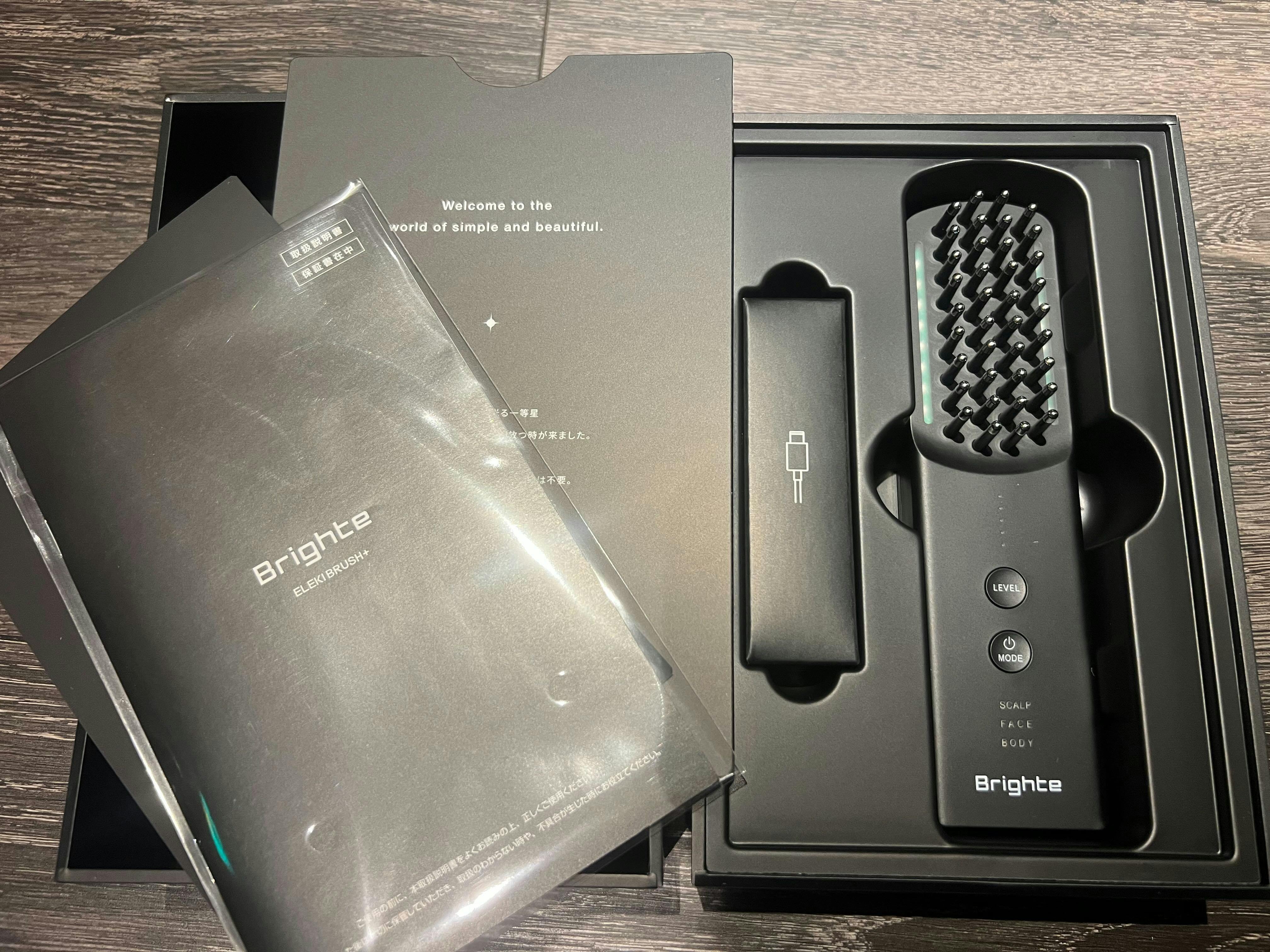 ブライトエレキブラシプラス Brighte ELEKI BRUSH＋美顔器 新型】Brighte ELEKI BRUSH PLUS エレキブラシ プラス 美顔器