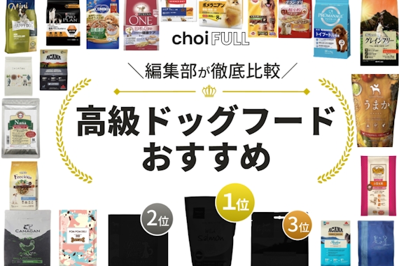 高級ドッグフードのおすすめ人気ランキング15選｜普通のドッグフードと